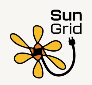 Logo Photovoltaik Sun Grid Energy Company Branding CI