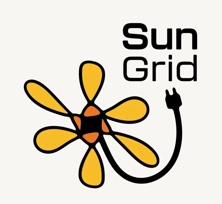 Logo Photovoltaik Sun Grid Energy Company Branding CI