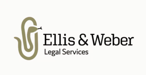 Classy and modern Logo for Ellis Weber Law Firm.