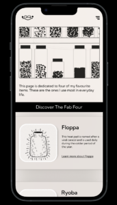 Screendesign, Prototype for an App, Animations